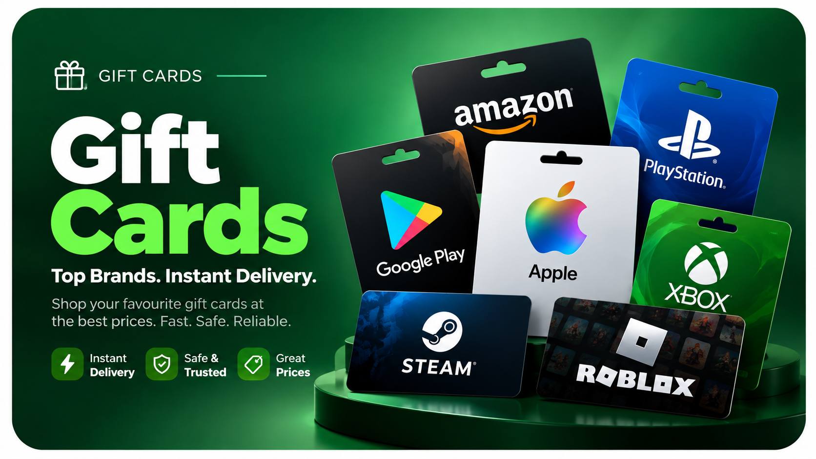 GIFT CARDS 🎁