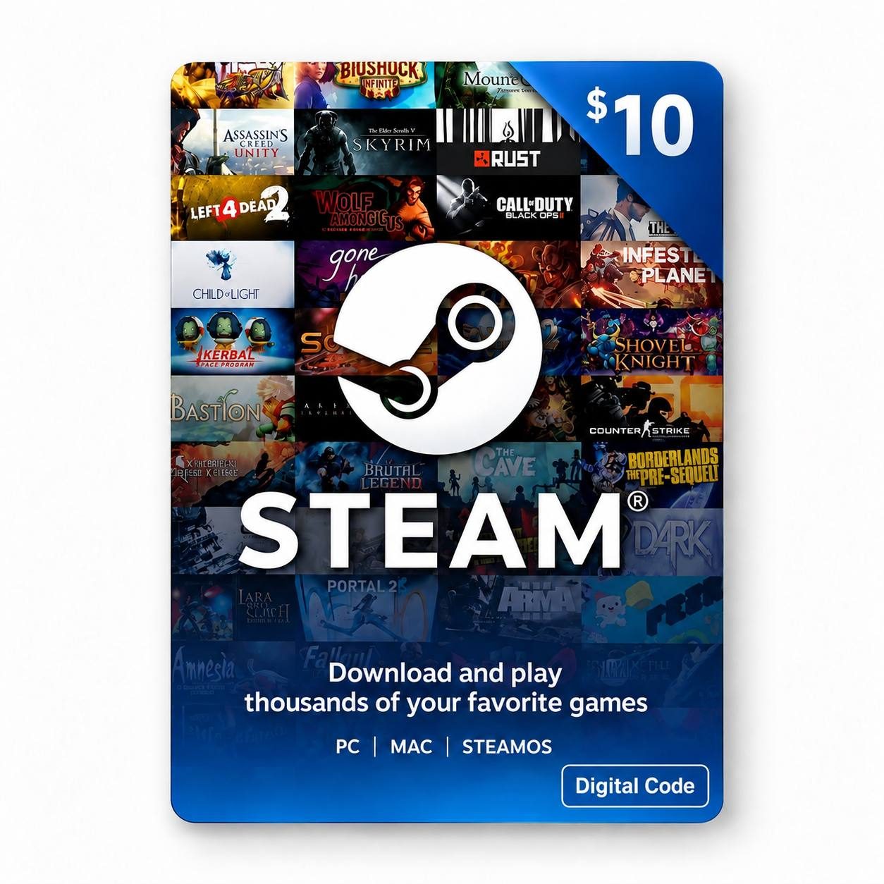 STEAM GIFT CARD (USA)🇺🇲